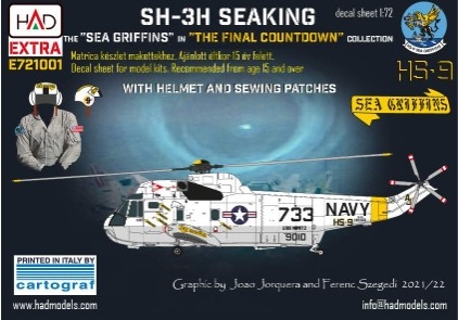 E721001 1/72 E721001 SH-3H Seaking SH-3H Seaking \"Final Countdown\" collection