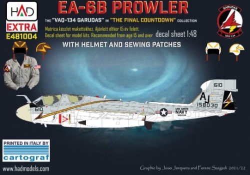 E481004 1/48 E481004 EA-6B Prowler USS NIMITZ The final Countdown