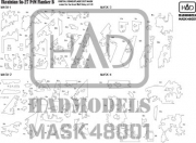 [사전 예약] Mask 48001 1/48 Mask 48001 Su-27P1M Digital Camouflage