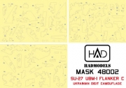 [사전 예약] Mask 48002 1/48 Mask 48002 Su-27 UB Digital Camouflage