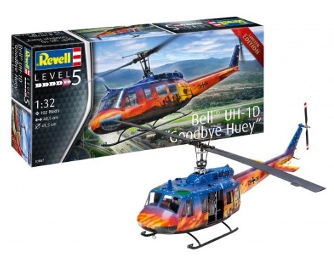 [사전 예약] 03867 1/32 Bell UH-1D Goodbye Huey
