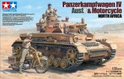 [사전 예약] 25208 1/35 German Panzerkampfwagen IV Sd.Kfz.161 Ausf.F & Motorcycle North Africa