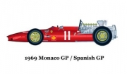 K095 1/24 312F1 69 Monaco&Spain GP