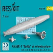 RS32-0399 1/32 A/A42R-1 "Buddy" air refueling store (1 pcs) (F/A-18, S-3, MQ-25, A-6, EA-6, A-7, A-4