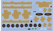 SHK-D492 1/12 Type72D 1972 optional decal for "JohnPlayerSpecial LOTUS 72D" and "TEAM LOTUS TYPE 72D" by T.