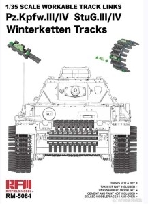 [주문시 입고] RM5084 1/35 Workable Track Links for Pz.Kpfw.lll/IV StuG.Ill/IV Winterketten