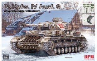 [주문시 입고] RM5102 1/35 Pz.Kpfw.IV Ausf.G w/Workable Winterketten Tracks