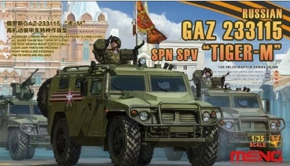 [사전 예약] VS008 1/35 Russian GAZ 233115 SPN SPV Tiger-M