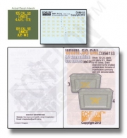 [사전 예약 ~11/30일] D356133 1/35 WWII .50 CAL ammo box labels (3 & 4)