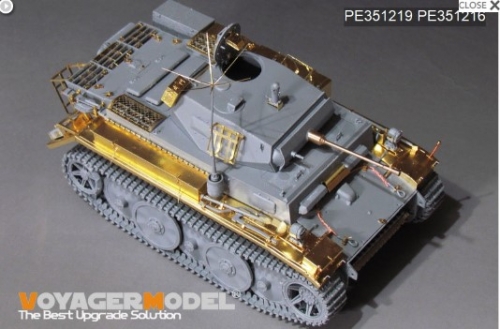 PE351216 1/35 WWII German PzKpfw.II.Ausf.L Luchs Fenders （Border BT-018）