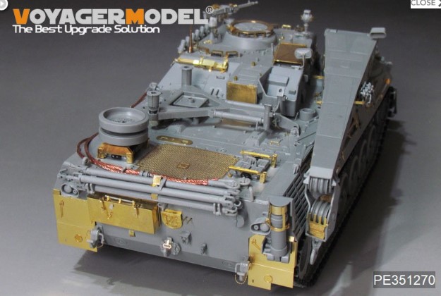 [사전 예약 ~12/7일] PE351270 1/35 Modern German Bergepanzer 2A2 Upgrade set（TAKOM 2135）