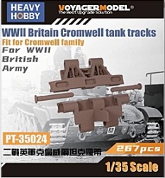 [사전 예약] PT-35024 1/35 WWII Britain Cromwell tank tracks