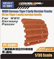 [사전 예약 ~12/7일] PT-35001 1/35 WWII German Tiger I Early Version Tracks
