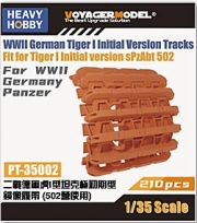 [사전 예약 ~12/7일] PT-35002 1/35 WWII German Tiger I Initial Version Tracks