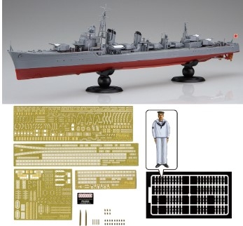 [사전 예약] 46093 1/350 IJN Destroyer Shimakaze Special Specification at Completion (with Crew and Photo-etched Parts)