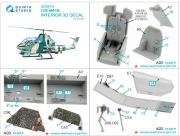 [사전 예약] QD35112 1/35 AH-1G Cobra 3D-Printed & coloured Interior on decal paper (ICM)