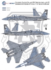 [사전 예약] G72010 1/72 F-15C Eagle Colorful Eagles Of 173Rd Fw Oregon Ang 114th FS 