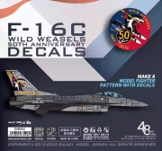 [사전 예약] G48063 1/48 F-16C 50th Anniversary Of The Wild Weasels 2015 