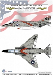 [사전 예약] G48011 1/48 F-4J CAG VF-114 'Aardvarks' 1970 Phantom II 