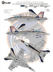 [사전 예약] G48032 1/48 F/A-18E VFA-137 "Kestrels" CVN- 72 2008 
