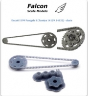 FSM36 Chain set for 1/12 scale models: Ducati 1199 Panigale S for Tamiya