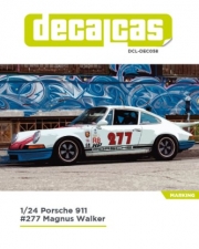 DCL-DEC058 1/24 scale models: Porsche 911 sponsored by Magnus Walker