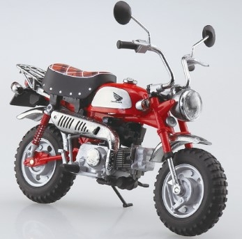 [사전 예약] AOS11125 1/12 Honda Monkey Limited Monza Red (Completed Model)