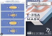 [사전 예약] C72025 1/72 F-35A Canopy Mask for Hasegawa