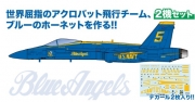 [사전 예약] PLZFC-23-2 1/144 US Navy F/A-18C Hornet Blue Angels 2 set