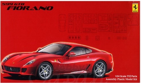 12366 1/24 599 GTB Fiorano w/Photo-Etched Parts