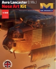 [사전 예약] HK01E033 1/32 Avro Lancaster B Mk.1 Nose Art Kit