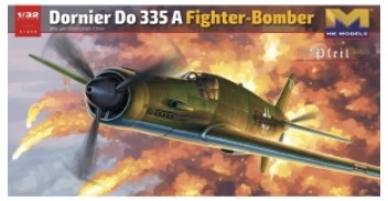 [사전 예약] HK01E08 1/32 Dornier Pfeil Do 335 A-0/A-1 Jabo Fighter Bomber