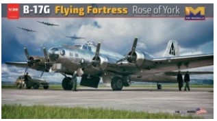 [사전 예약] HK01E044 1/32 B-17G flying fortress Rose of York Limited Edition