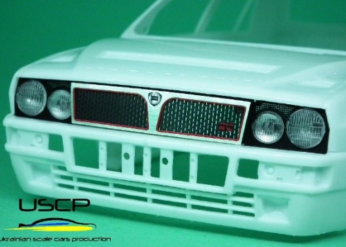 24A073 1/24 Delta Integrale Front Grill Early for Hasegawa