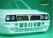 24A074 1/24 Delta Integrale Front Grill Late for Hasegawa