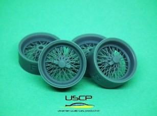 24P174 1/24 16 inch Italian Wire wheels for 250 Testa Rossa for Hasegawa