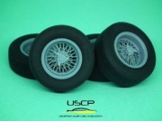 [사전 예약] 24P177 1/24 15 inch Italian Wire wheels for 250 GTO + Tires for Fujimi