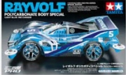 95572 1/32 Rayvolf Polycarbonate Body (Light Blue) (MS Chassis)