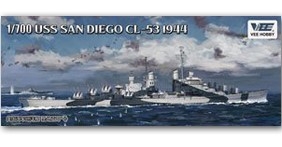 [사전 예약] VEE-E57012 1/700 USS San Diego CL-53 1944 (Deluxe Ed.)