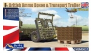 [사전 예약] GM35037 1/35 BRITISH AMMO BOXES AND TRANSPORT TRAILER
