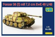 [사전 예약] UM-486 1/72 Panzer38(t) mit 7.5 cm KwK 40L/48 (1/72)