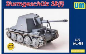 [사전 예약] UM-488 1/72 Sturmgeschutz 38(t) (1/72)