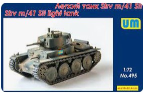 [사전 예약] UM-495 1/72 Strv m/41 SII Shwedish tank (1/72)