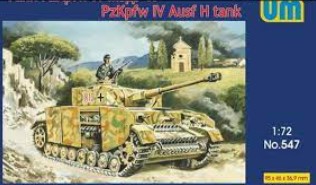 [사전 예약] UM-547 1/72 Tank Panzer IV Ausf H (1/72)