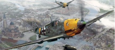 D5-11 1/48 German WWII Fighter MESSERSCHMITT Bf 109 E-7 (1/48)