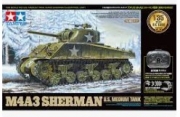 [사전 예약] 48217 R/C 1/35 US Medium Tank M4A3 Sherman w/Control Unit