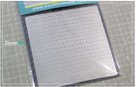 ZT038 1/24 Aluminium chequer plate (B)