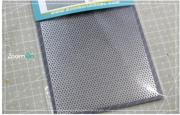 ZT039 1/24 Aluminium dots plate