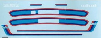 MSMD246 1/24 BMW 2002 Turbo Supplementary decal For Hasegawa