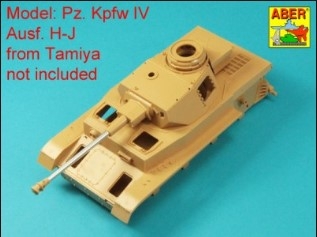 [사전 예약] 35L-337 1/35 Barrel 75mm 40 L/48 for Pz IVG, H, J without muzzle brake (Tamiya)